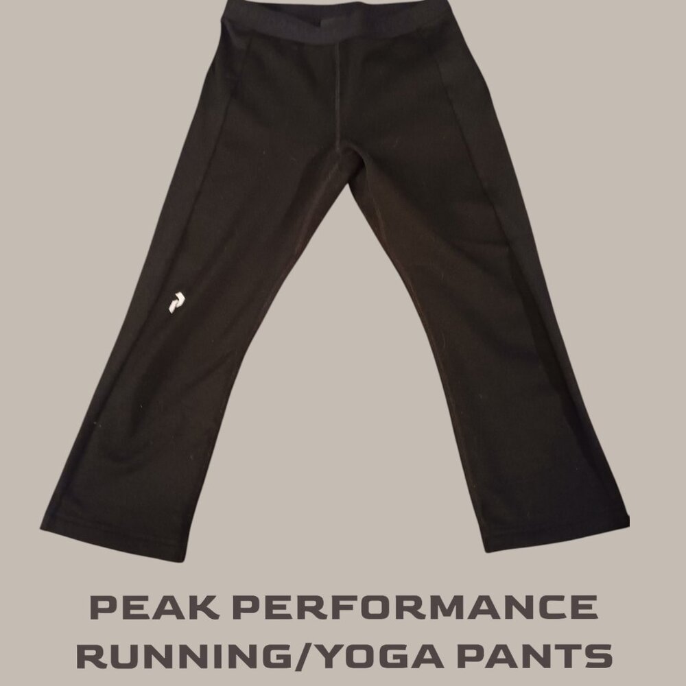 PEAK PERFORMANCE Wool-Blend Lined Running Pants S